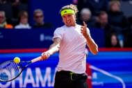Zverev in action at the Hamburg Open 2025 - Source: Getty